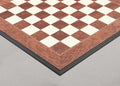 Elm Burl and Bird's Eye Maple Superior Traditional Chess Board