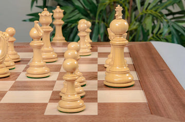 Sapele and Maple Signature Traditional Chess Board