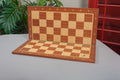 Folding Mahogany and Maple Wooden Tournament Chess Board