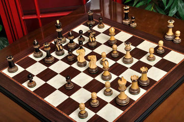 The Burnt Grandmaster Series Chess Pieces - 4.0