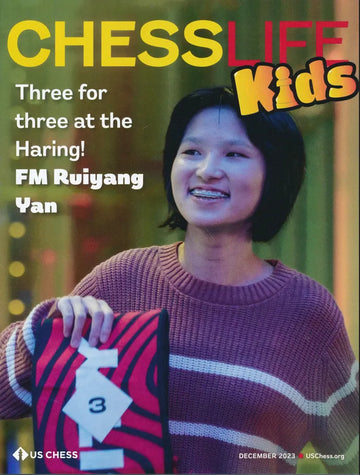 CLEARANCE - Chess Life for Kids Magazine - December 2023 Issue