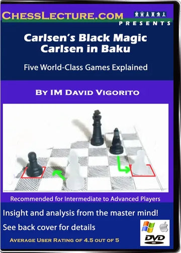 Carlsen's Black Magic Carlsen in Baku Front