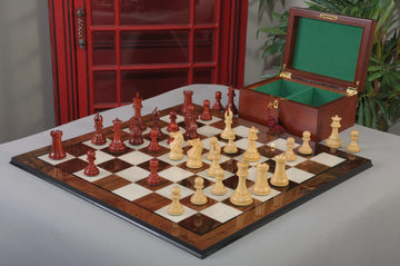 Blood Rosewood & Natural Boxwood