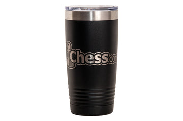 Chess.com Engraved 20 oz. Tumbler - BLACK