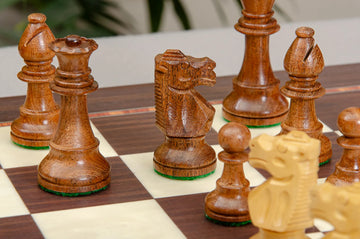 The Library Club Series Chess Set, Box, & Board Combination – Wholesale ...