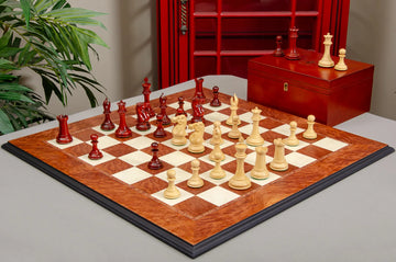 Blood Rosewood and Natural Boxwood