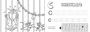 AlphaBetChess – Volume 2 – Coloring Book