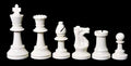 Standard Chess Set Combination - Single Weighted Regulation Pieces | Vinyl Chess Board | Standard Bag