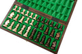The Large Brown Magnetic Chess Set