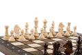The Large Brown Magnetic Chess Set