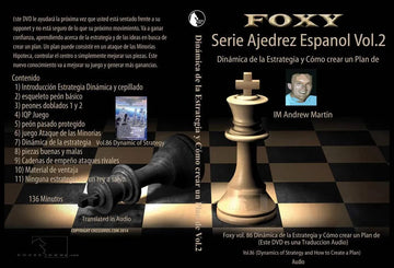 CHESSDVDS.COM IN SPANISH - FOXY OPENINGS #86 - Dynamics of Strategy and How to Create a Plan - VOL. 2