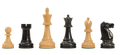 The Fischer Spassky Series Chess Pieces - 4.0" King