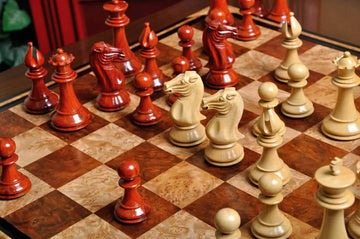 The Isernia Series Luxury Chess Pieces - 4.4
