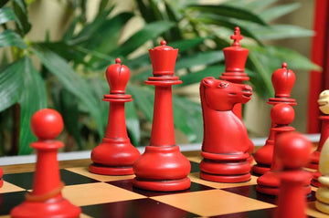 The Classic Staunton Series Chess Pieces - LARGE