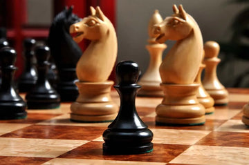 The Minsk Series Chess Pieces - 3.75