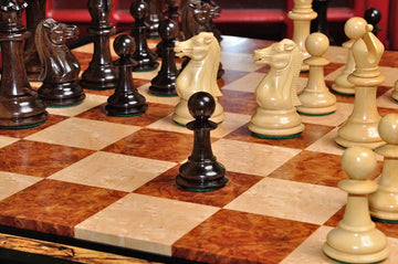 CLEARANCE - The Morphy Series Luxury Chess Pieces - 4.4