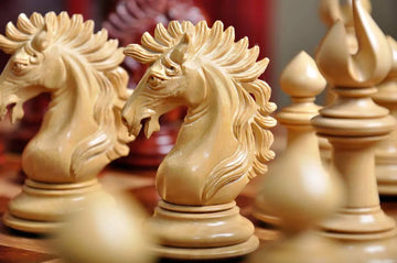 The Camelot Series Artisan Chess Pieces - 4.4