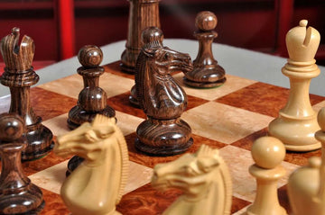 The Challenger Series Luxury Chess Pieces - 4.4