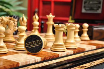 The Forever Collection -  Benevento Series Artisan Chess Pieces - 4.4