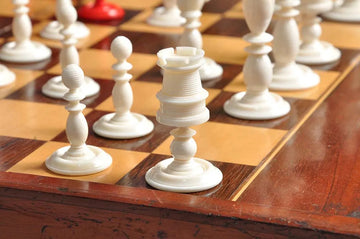 The Calvert Bone Luxury Chess Pieces - 3.25
