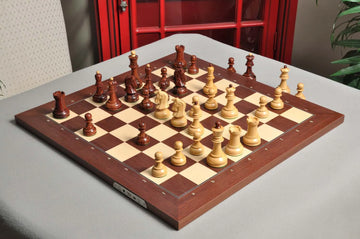 DGT Projects - USB Rosewood Board with Dubrovnik Chess Pieces