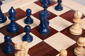The Grandmaster Series Gilded Chess Pieces - 4.0