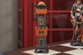 The Pyrenees Series Hand Painted Chess Pieces - From The Val Gardena Collection - 6.3