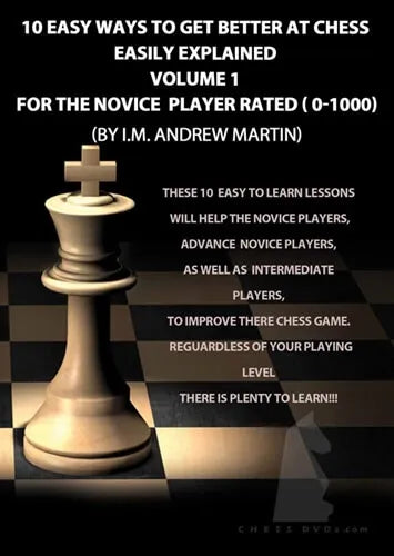 E-DVD FOXY OPENINGS - VOLUME 114 - 10 Easy Ways to Get Better at Chess - Novice