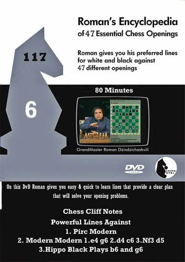 E-DVD ROMAN'S LAB - VOLUME 117 - Encyclopedia of Chess Openings - PART 6