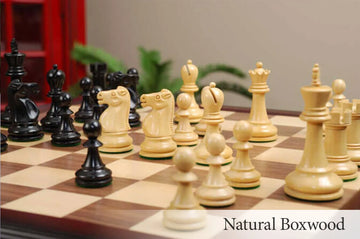 LIBRARY Reykjavik Series Chess Pieces - 3.25