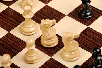 CLEARANCE - The Morphy Series Luxury Chess Pieces - 4.4
