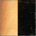 Ebonized Boxwood & Natural Boxwood