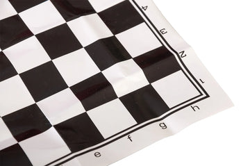 Set of Colored Eraser Chess Pieces w/ Board - 16 Pieces