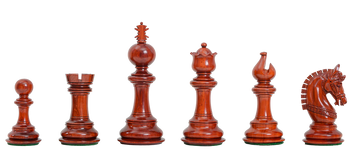 Blood Rosewood and Natural Boxwood