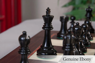 The Reykjavik II Series Chess Set, Box, and Board Combination