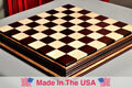 PRE-ORDER - Signature Contemporary Chess Board - AFRICAN PALISANDER  / BIRD'S EYE MAPLE - 2.5