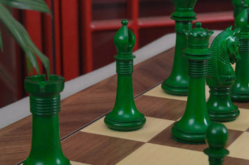 The Monmouth Luxury Bone Chess Pieces - 4.0