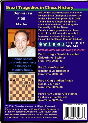 Great Tragedies in Chess History Back