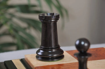 The Golden Collector Series Luxury Wood Chess Set, Box, & Board Combination