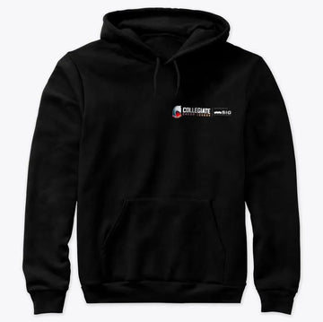Black ChessCom NEW Collegiate Chess League Hoodie- Medium (M)