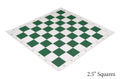 Regulation Vinyl Tournament Chess Board - Larger Square Sizes