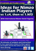 Ideas for Nimzo Indian Players vs 1.c4, then 1.Nf3 Front