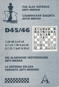 CLEARANCE - Anti-Meran D45/46 - Hypermodern Theory of Openings