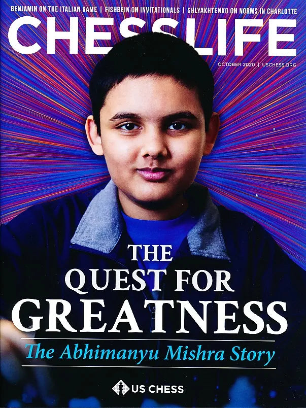 CLEARANCE - Chess Life Magazine - October 2020 Issue – Wholesale Chess