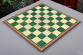 IMPERFECT - GREEN - Reproduction of the Carton Pierre Chess Board - 2.25