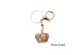 Metal King's Crown Keychain - 1