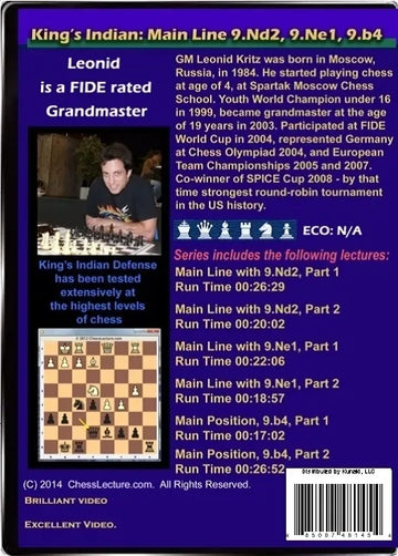 King’s Indian Main Line 9.Nd2, 9.Ne1, 9.b4 back