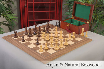 Anjan and Natural Boxwood
