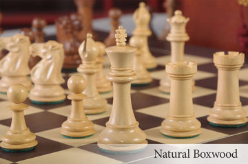 The Congress Series Luxury Chess Set, Box, & Board Combination