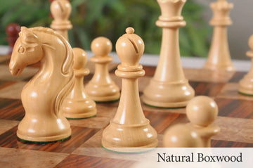 The Camaratta Collection - The Piatagorsky Cup Series Luxury Chess Pieces - 4.4